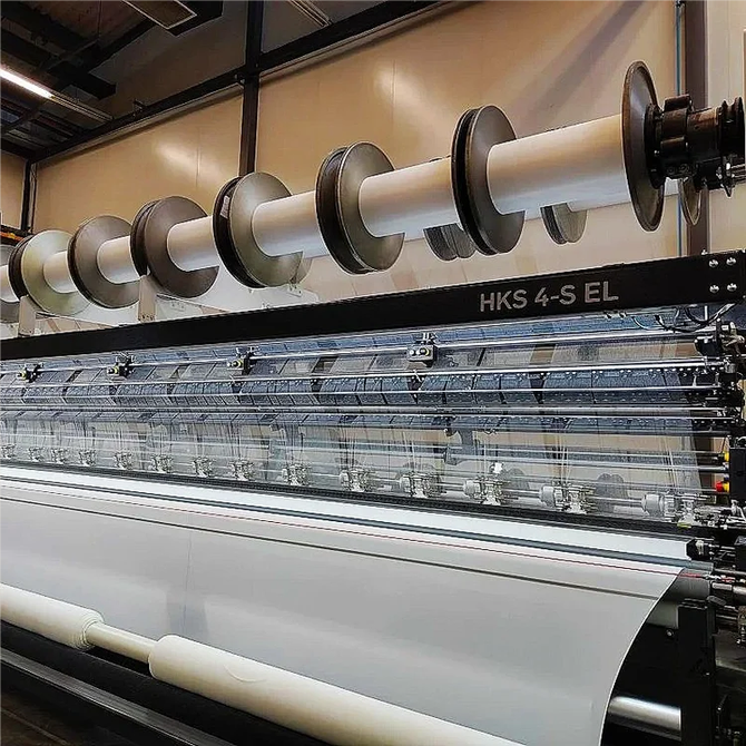 Karl Mayer’s HKS 4-S EL ─ The World’s Fastest And Most Flexible Four-Bar Short-Stroke Tricot Machine On The Market