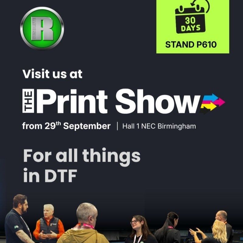 Resolute DTF to Showcase Cutting-Edge Technology at The Print Show and The Sign Show 2026
