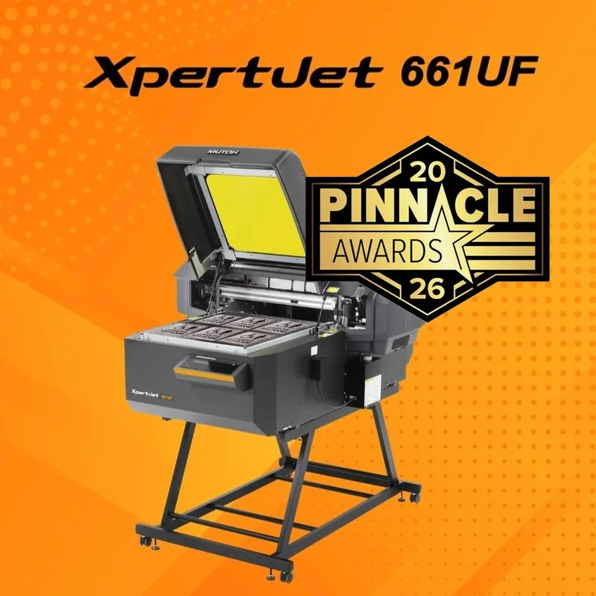 MUTOH XpertJet 661UF Wins 2026 Pinnacle Product Award for UV-LED Printing Innovation
