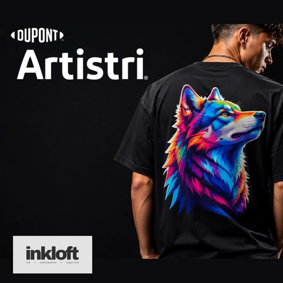 Inkloft Launches Specialist DTF Ink Offering - Bringing Dupont Artistri® P1600 To The UK Market