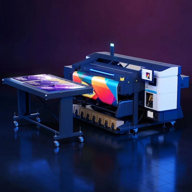 HP’s Latex R530 AI Printer ─ The First Compact All-In-One Rigid And Flexible Large-Format AI Printer