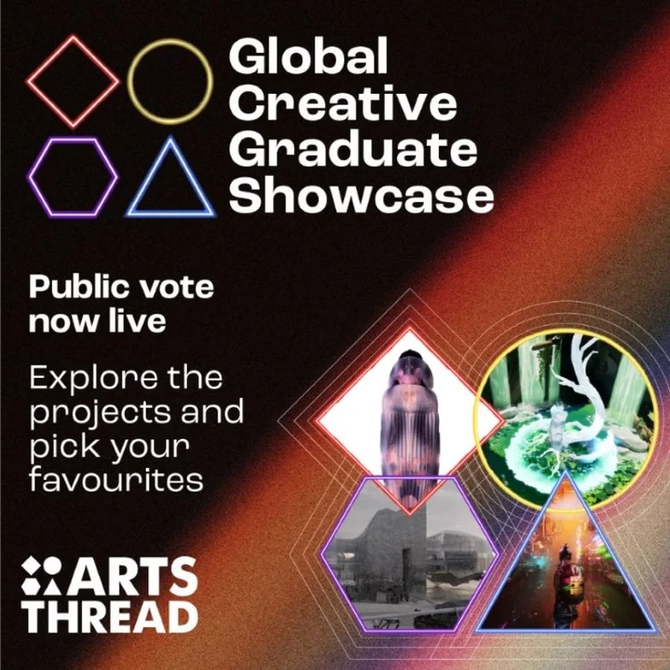 The ARTS THREAD Public Vote For 7th Global Creative Graduate Showcase Is Now Live