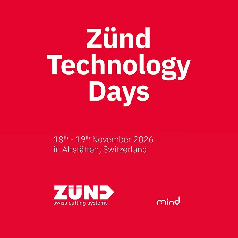 Zünd To Host Technology Days 2026 ─ Featuring The Future Of Cutting Innovation
