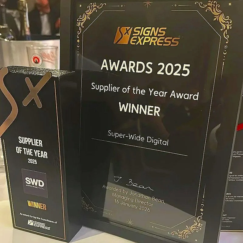 Super-Wide Digital Secures Second Consecutive 'Supplier of the Year ...