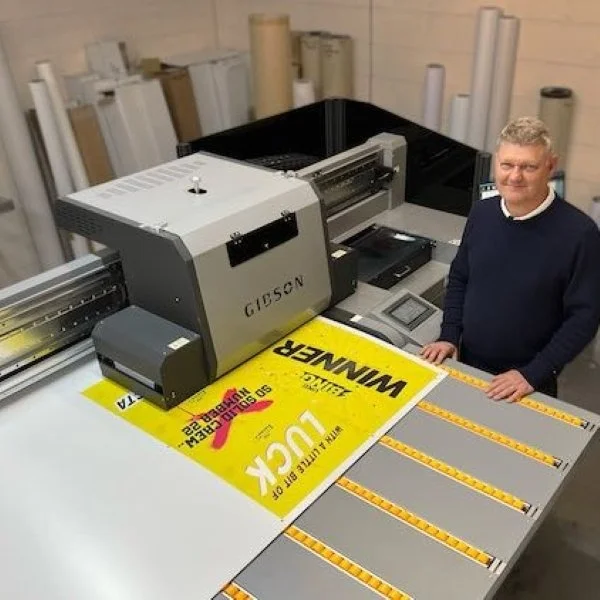 Gibson 3200 Hybrid Digital Printer Installed At Urban Design & Print In ...