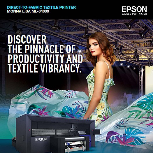 Epson Introduces Its First Direct-to-fabric Printer for North