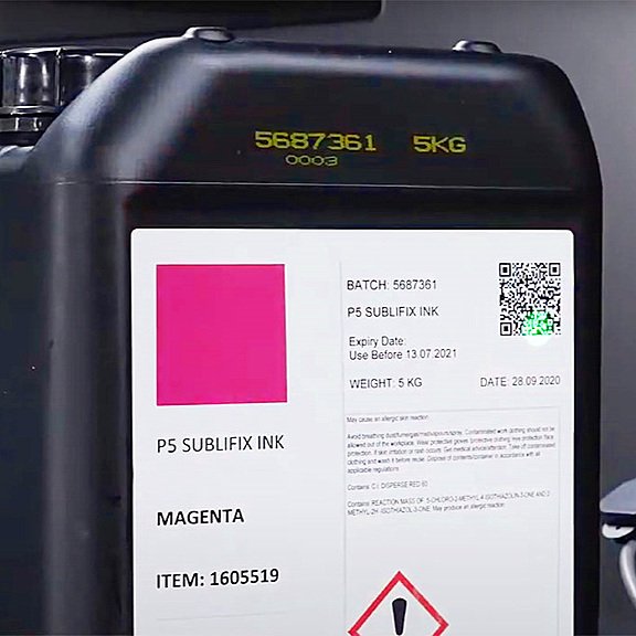 Durst P5 Sublifix Sublimation Inks Gain ECO PASSPORT Certification