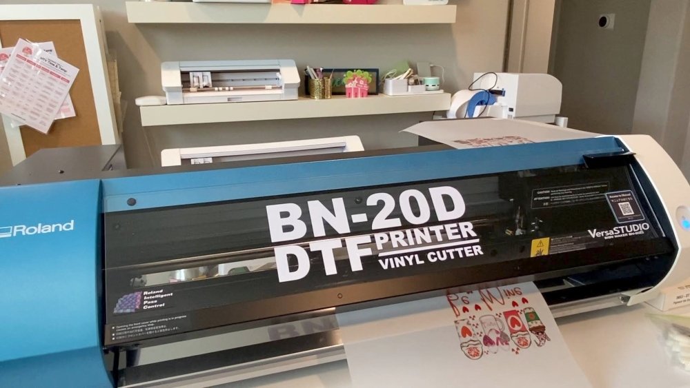 Roland DTF BN-20D Desktop Direct To Film Printer - Complete