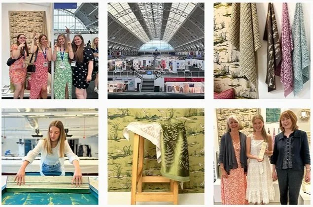 GRADUATES 2023 - MEET TEXTILE DESIGNER SARAH MILLS WINNER OF THE EPSON ...