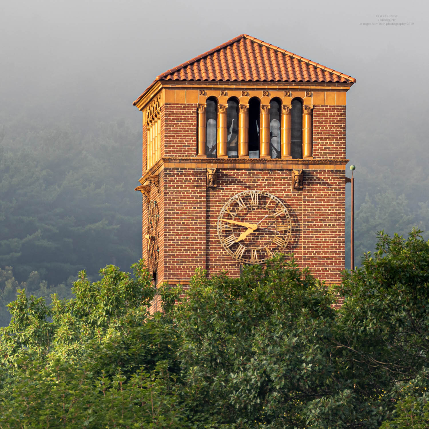 Early Morning View Of The CFA Clock Tower 