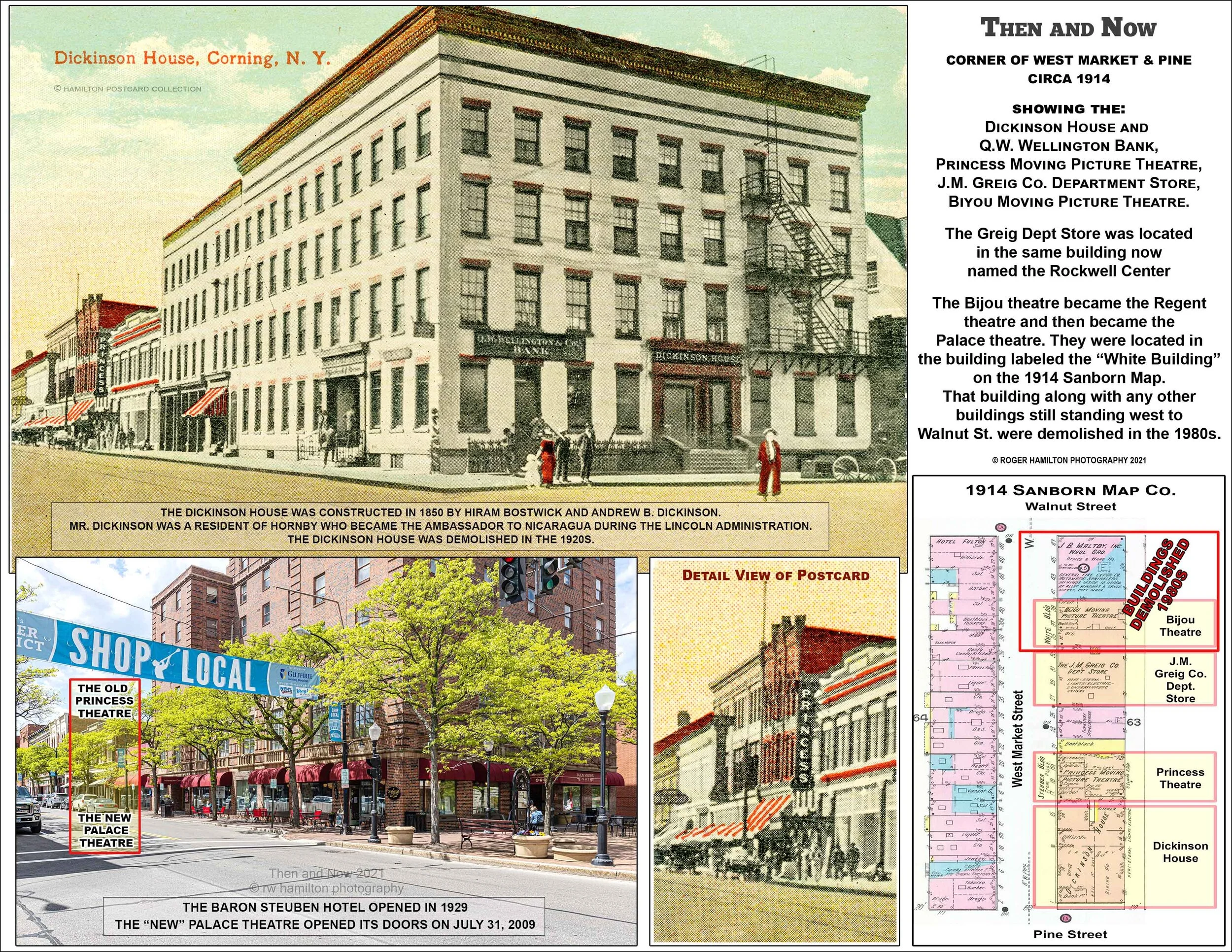 Dickinson House and Princess Theatre