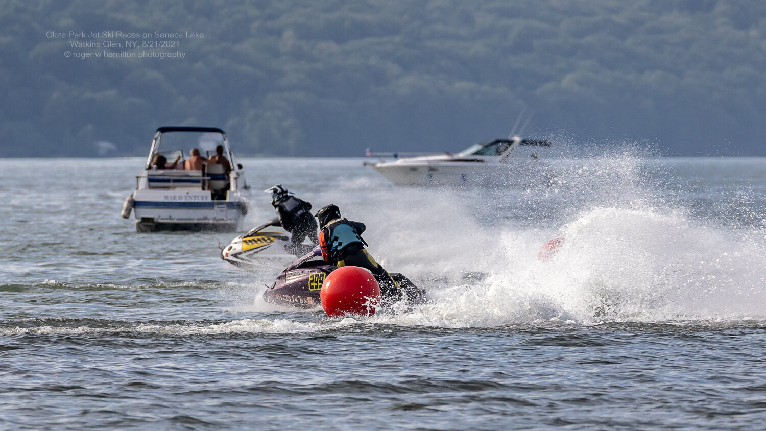 Clute Park Jet Ski Races on Seneca Lake 