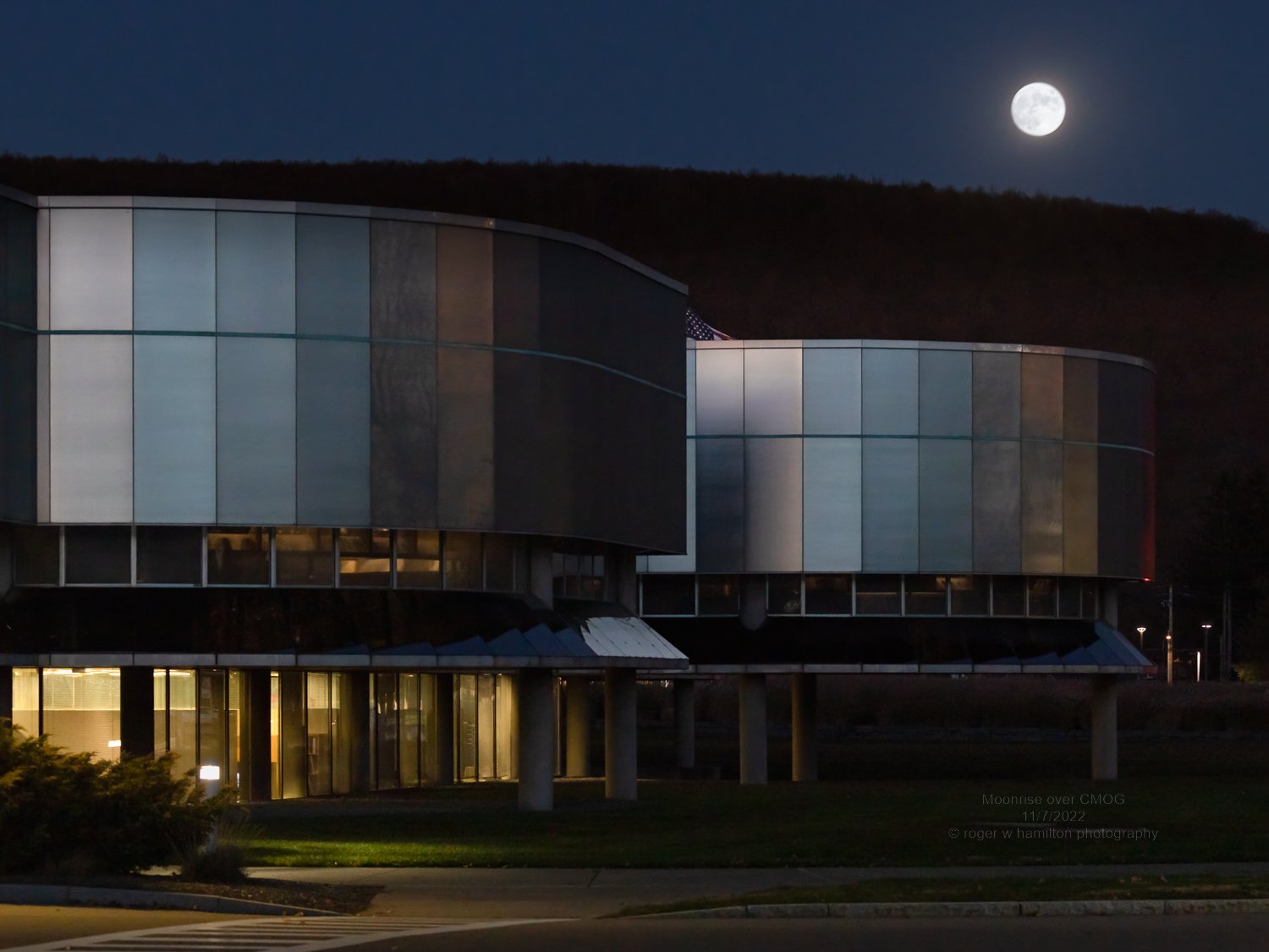 Moonrise over CMOG