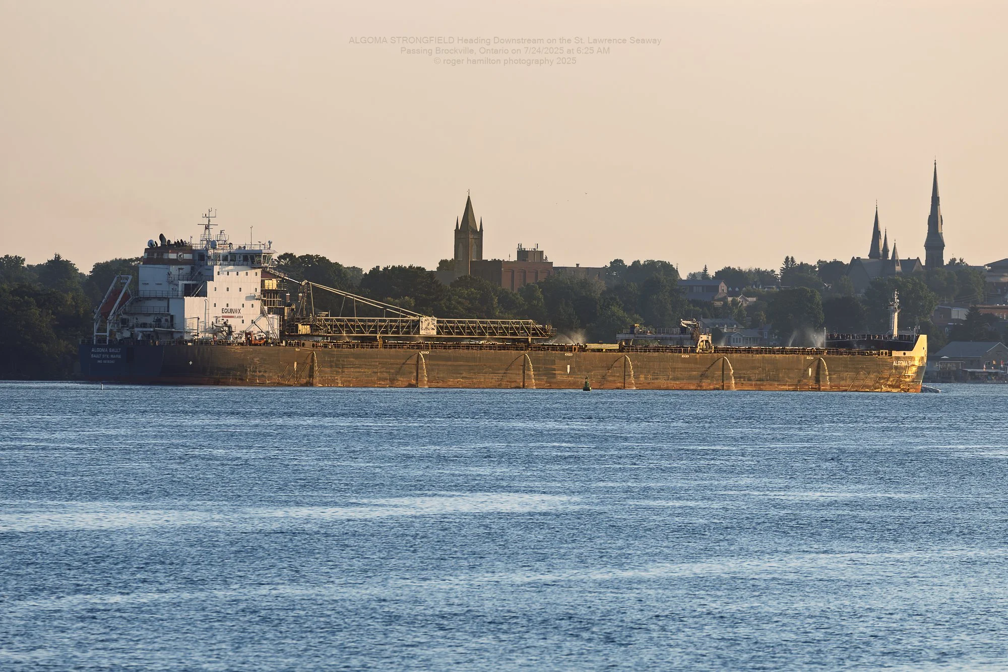 ALGOMA SAULT Heading Downstream