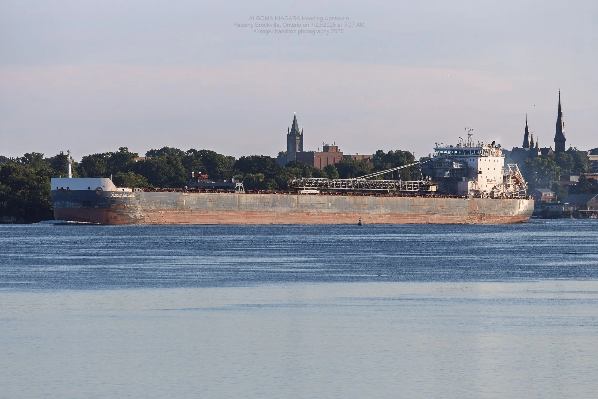 ALGOMA NIAGARA Heading Upstream