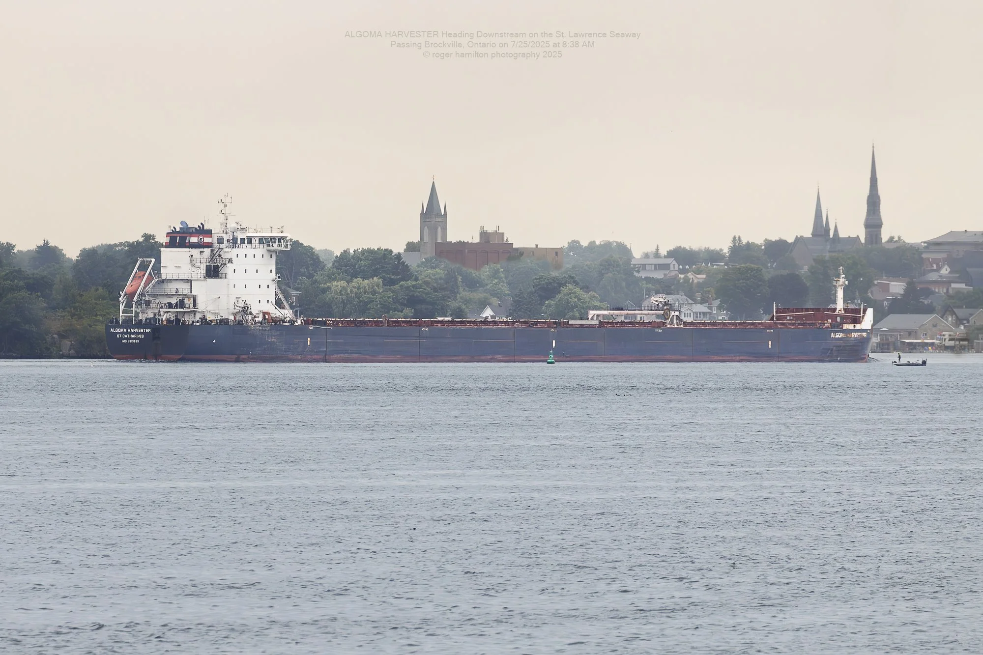 ALGOMA HARVESTER Heading Downstream