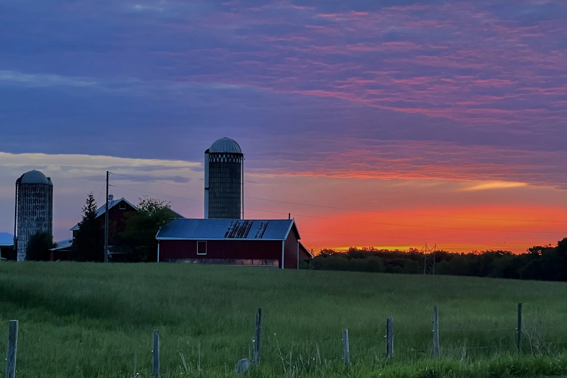 Sunrise on Route 54