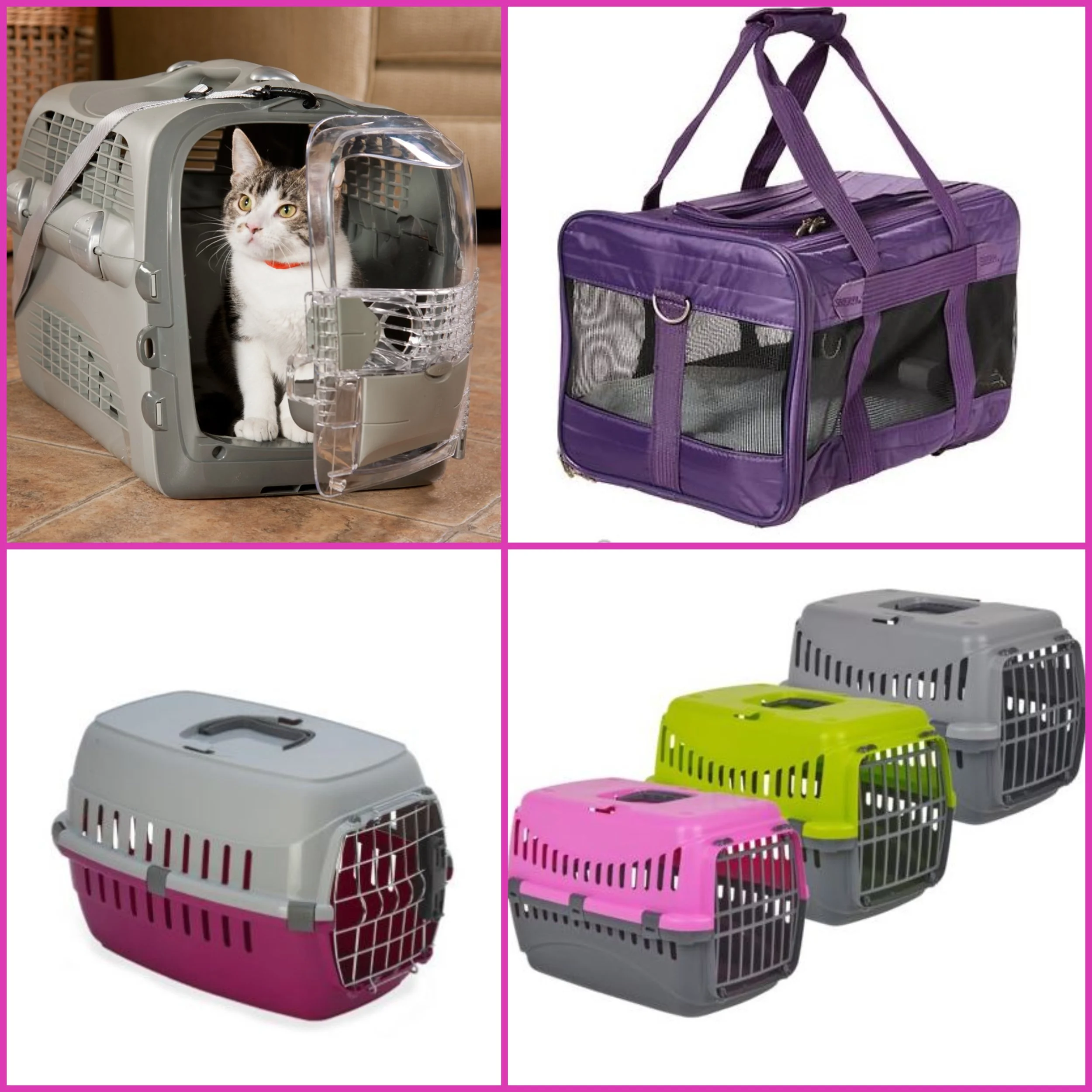 types of cat carriers