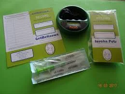 Getmeknown system. Used by most Organisations. Vet Card - each cat has its own card.