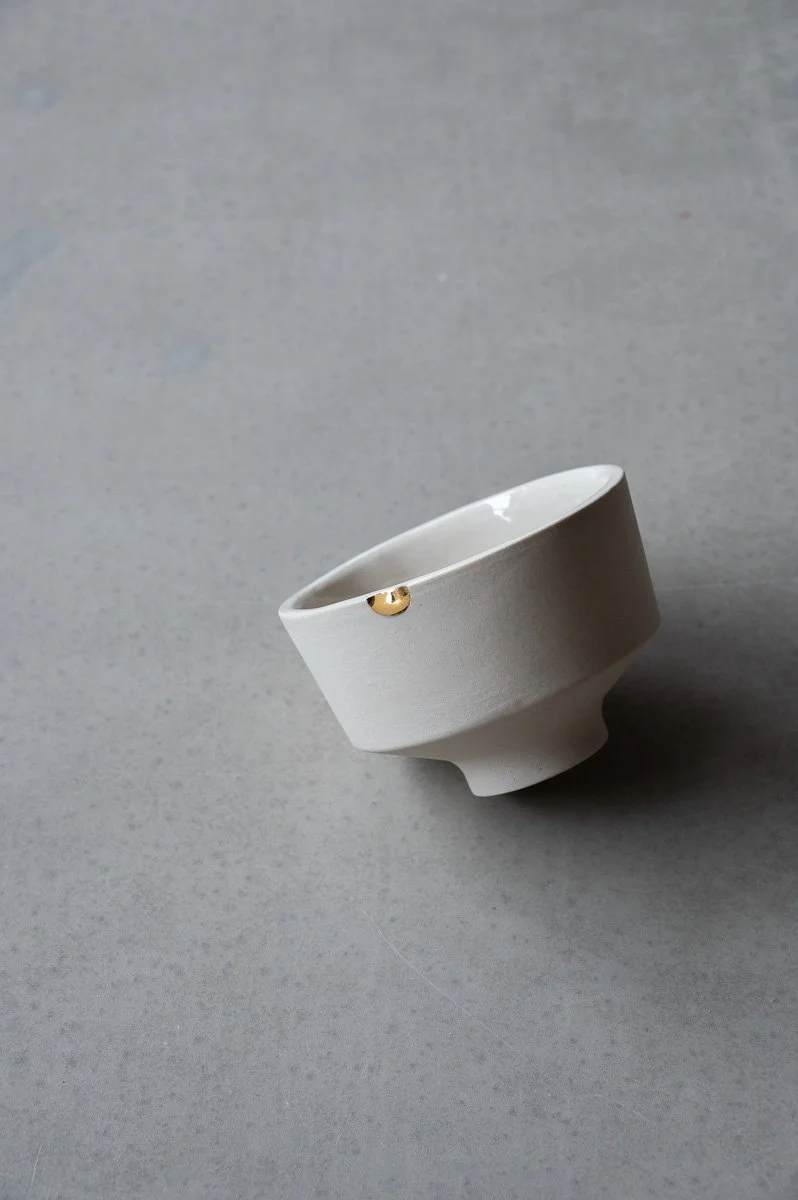 Cappuccino Cup with Golden Tooth