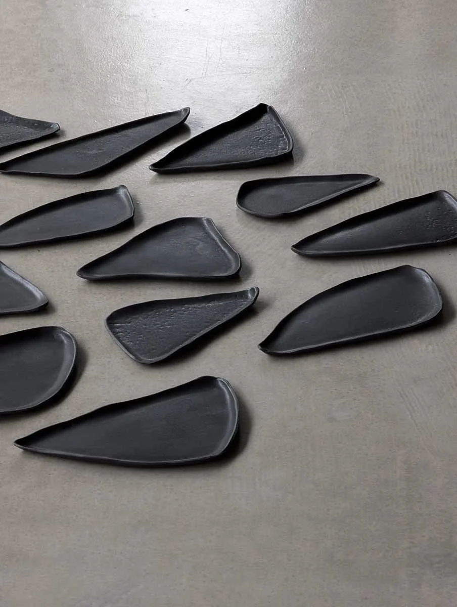 Anthracite Pastry Plate