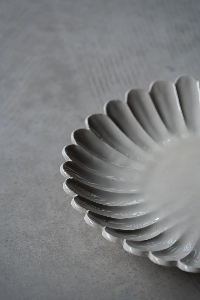 Large Flower Plate | On-Demand