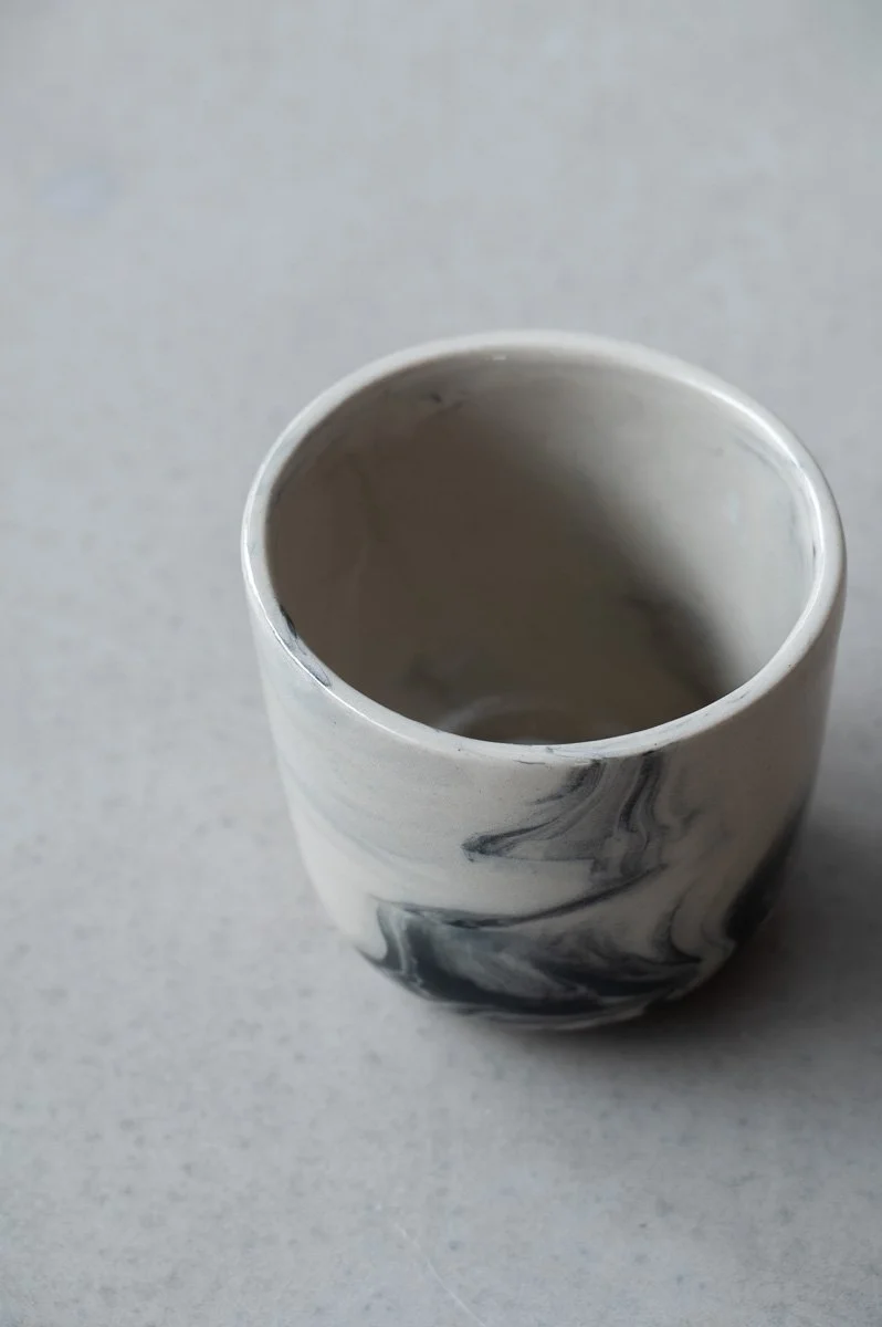 Marble Latte Cup