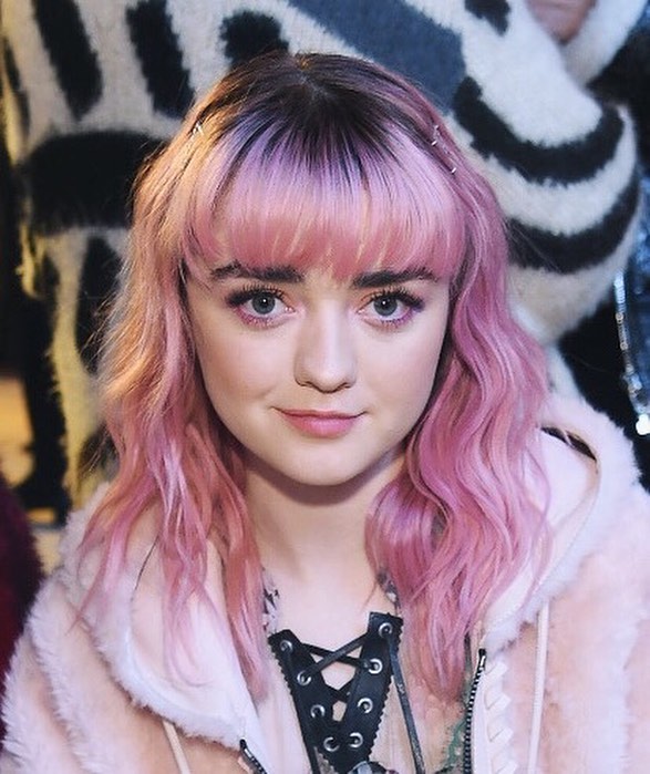 feelin like a piece of heckin candy floss at @coach #nyfw
