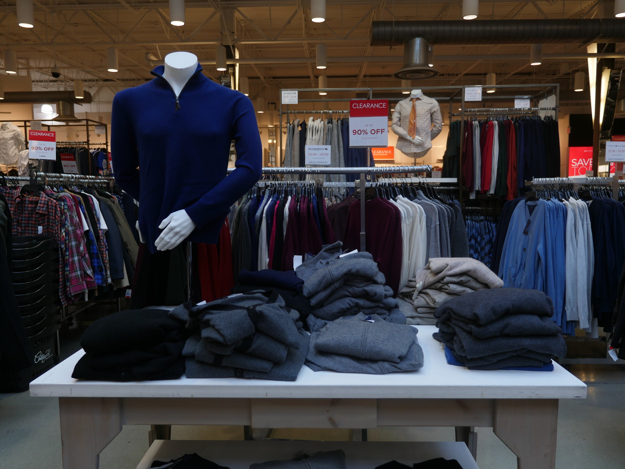 A SINGLE CLEARANCE SECTION PLEASE