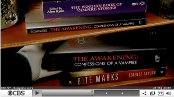 Screenshot of Bite Marks in an episode of CSI: NY