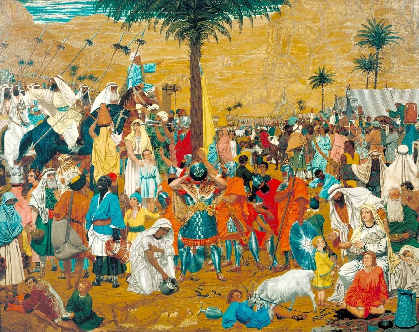 The Flight Out of Egypt by Richard Dadd (1817–1886)