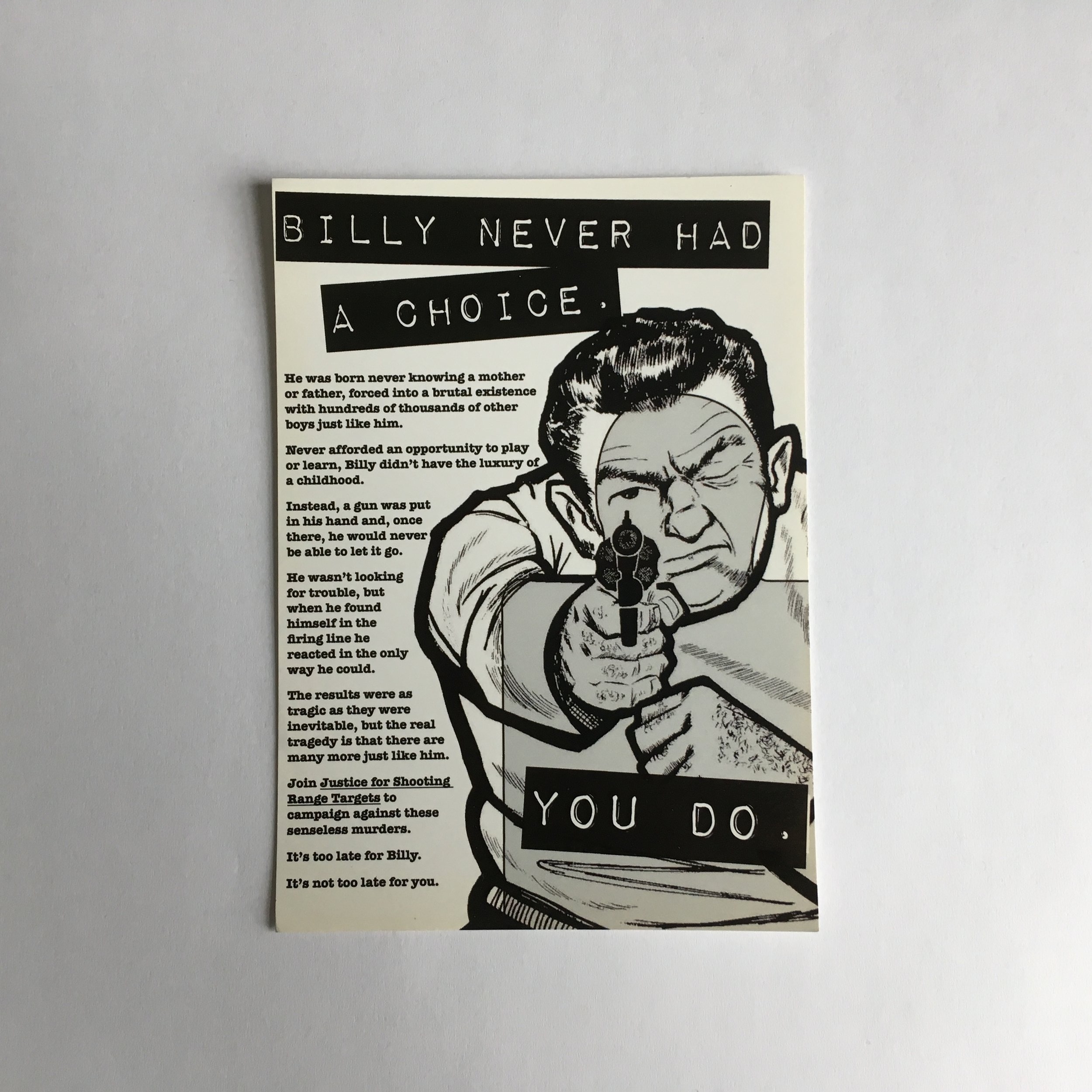 Billy Never Had A Choice (Copy)