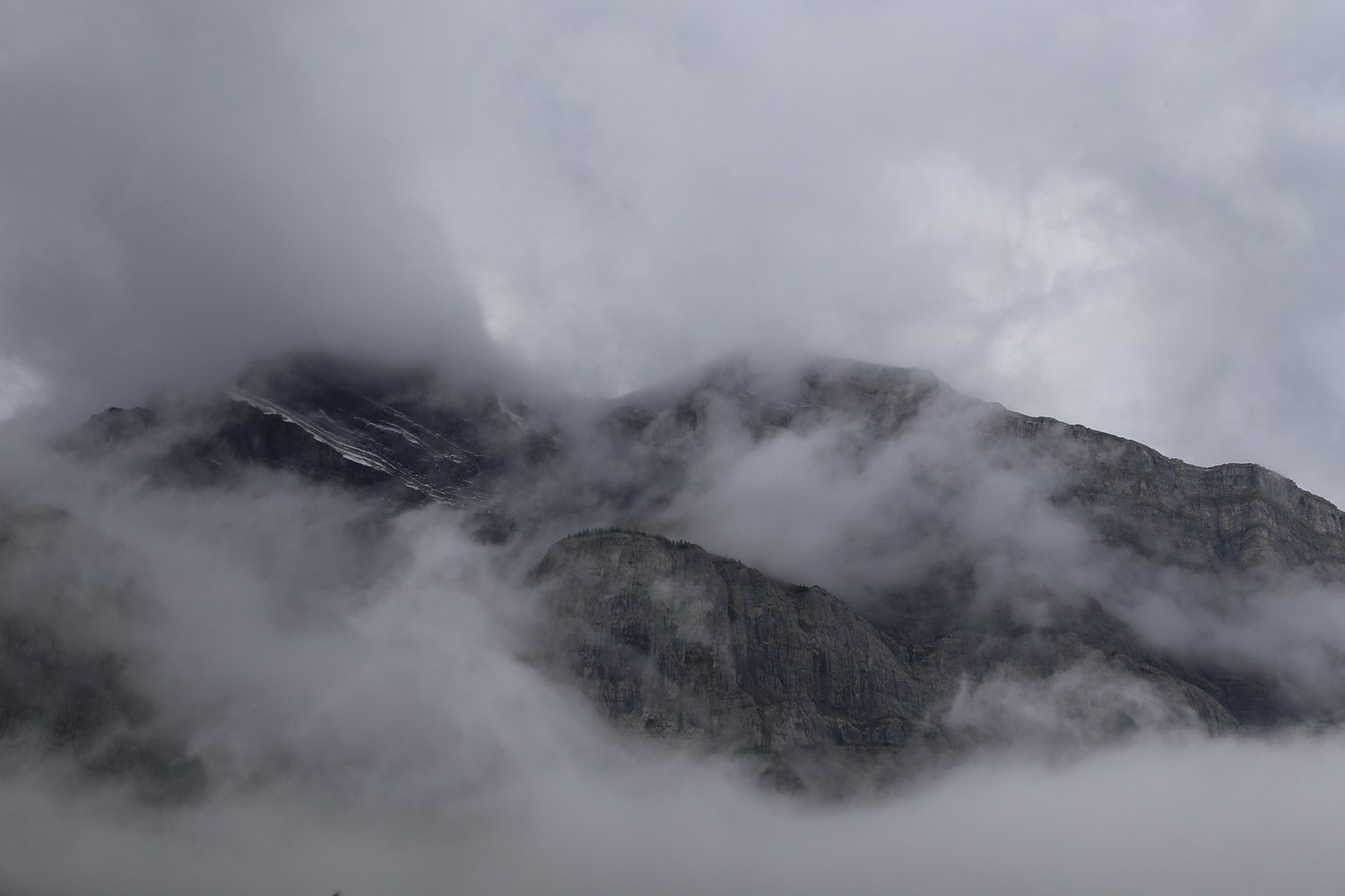 Inside clouds