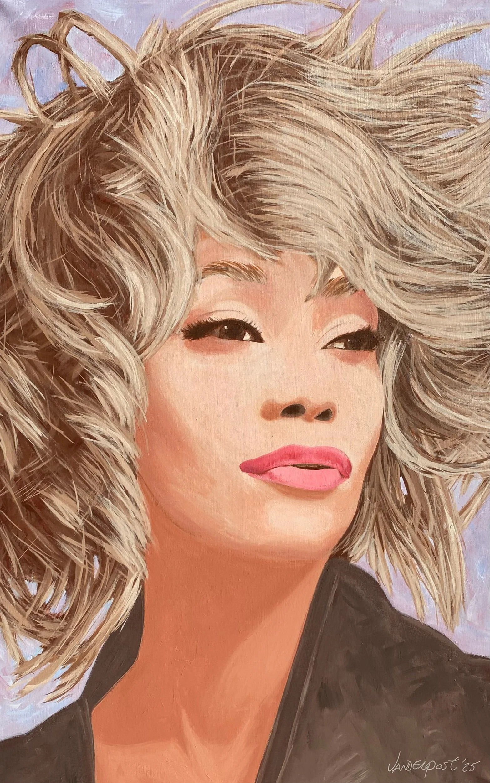 “Whitney Houston” by Phil Vanderpost