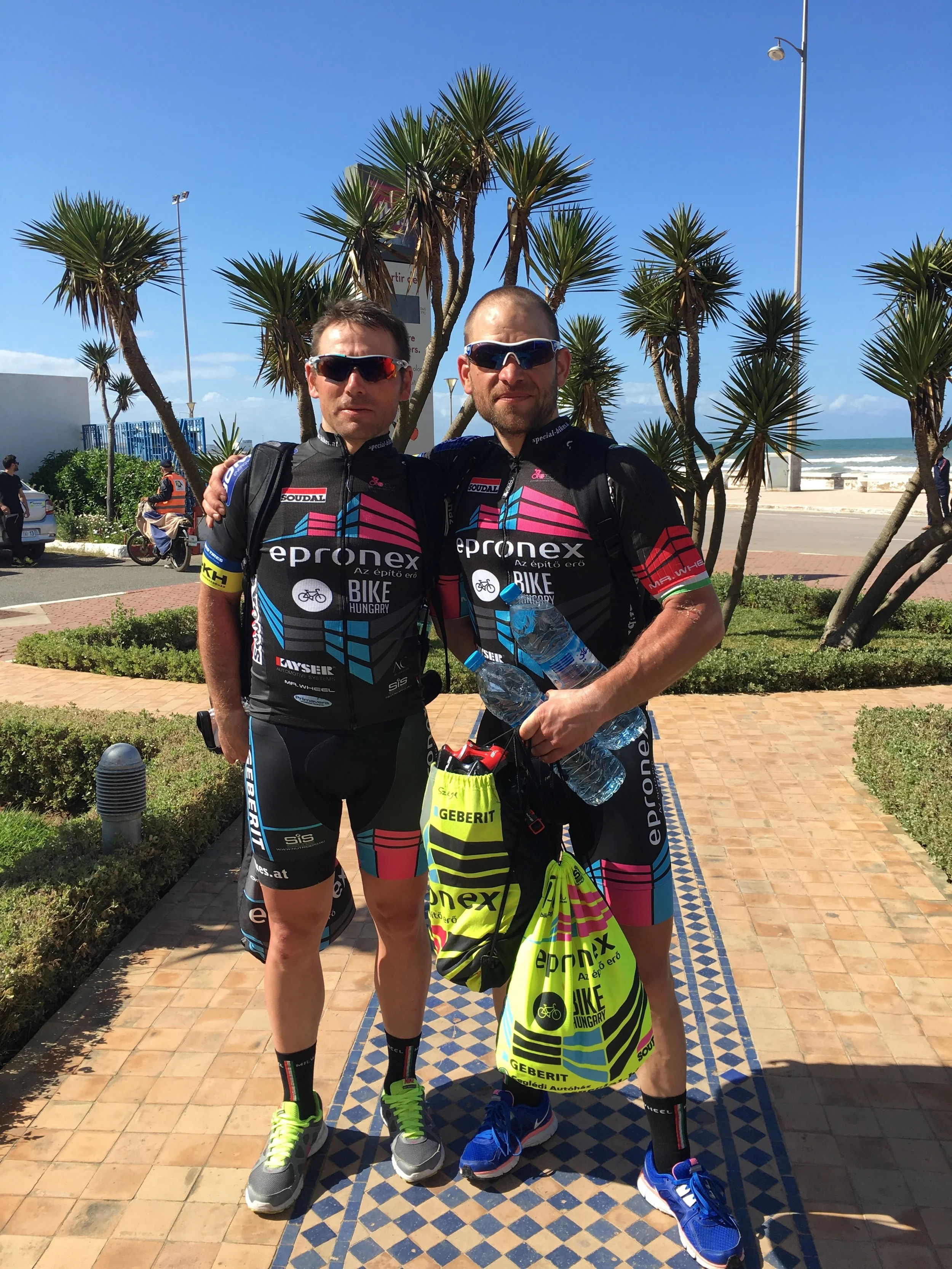 2018 - Tour du Maroc - 9.szakasz befutó után 
