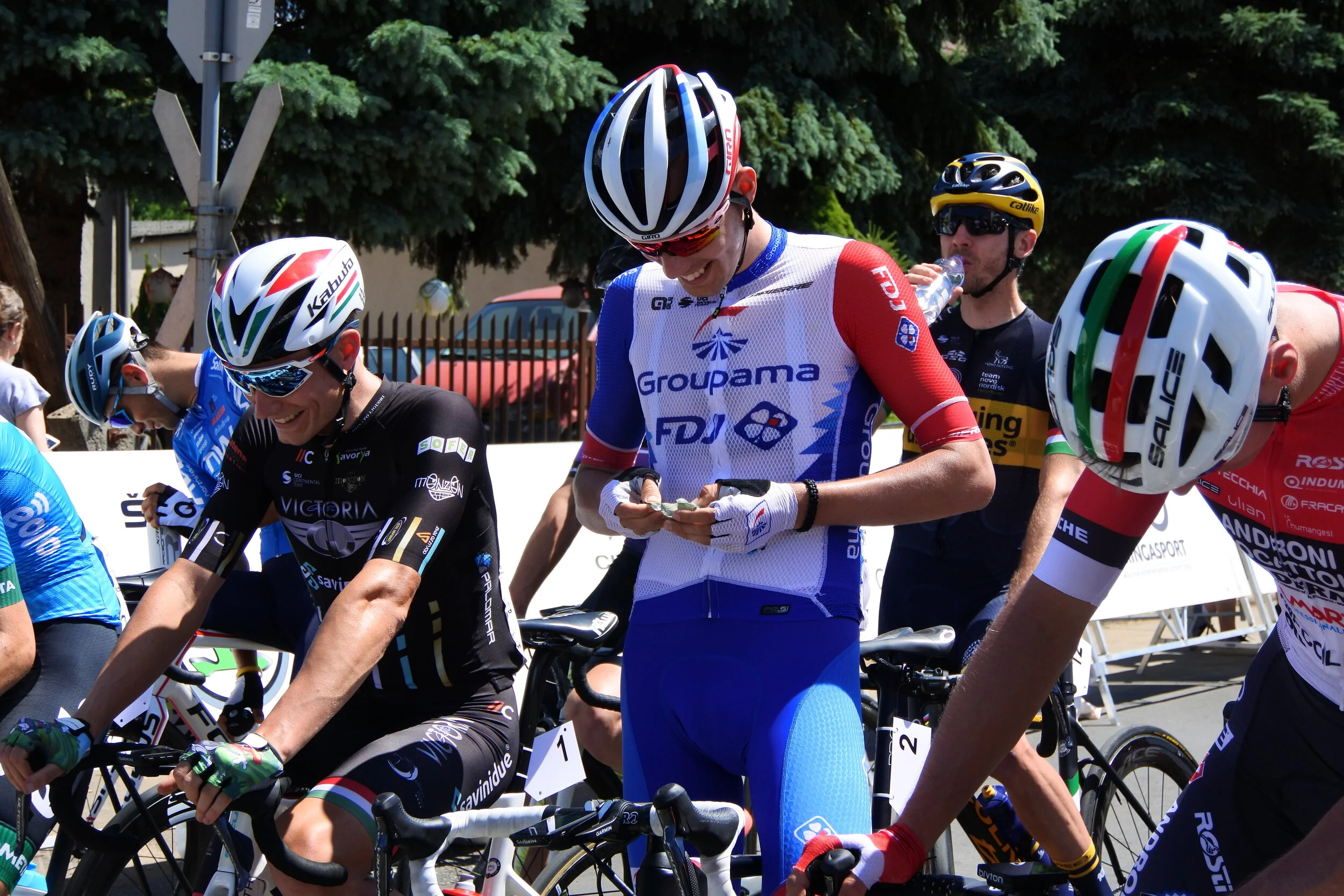  Magyar Országúti Bajnokság 2021 - rajt előtti pillanatok 