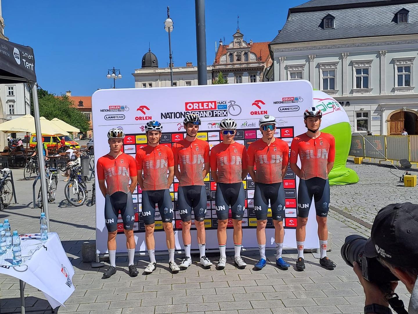 2 of our U23 riders, Krist&oacute;f &Aacute;rvai and Levente Vask&oacute; are starting at the Nation&rsquo;s Cup race GP Orlen @orlengrandprix with the hungarian national team! Good luck boys! 🍀👏🏼👏🏼👏🏼 ❤️🤍💚
- - -

U23-as veryenyzőink k&ouml;z