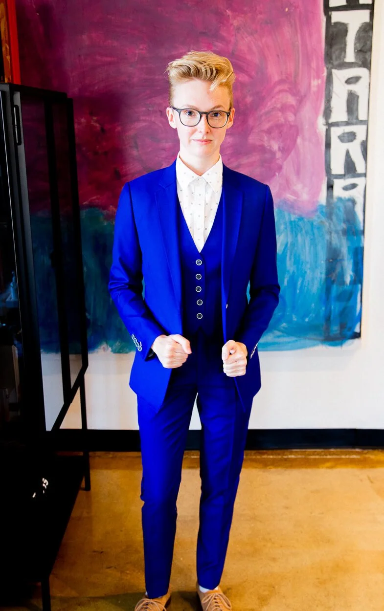 Gender Neutral Suits - Custom Clothing 