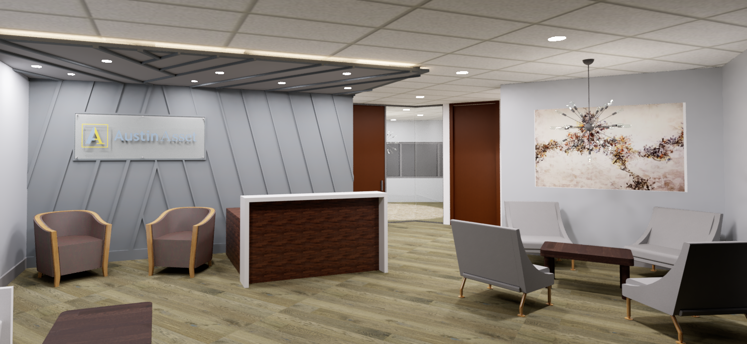 Austin Asset office interior in Austin, Texas