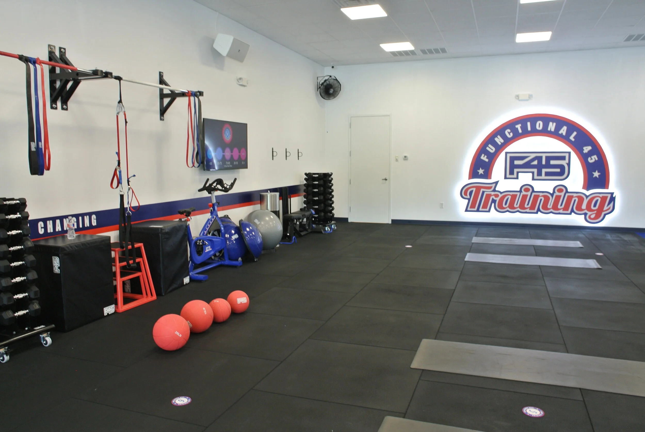 F45 Training Westlake fitness interior in Austin, Texas