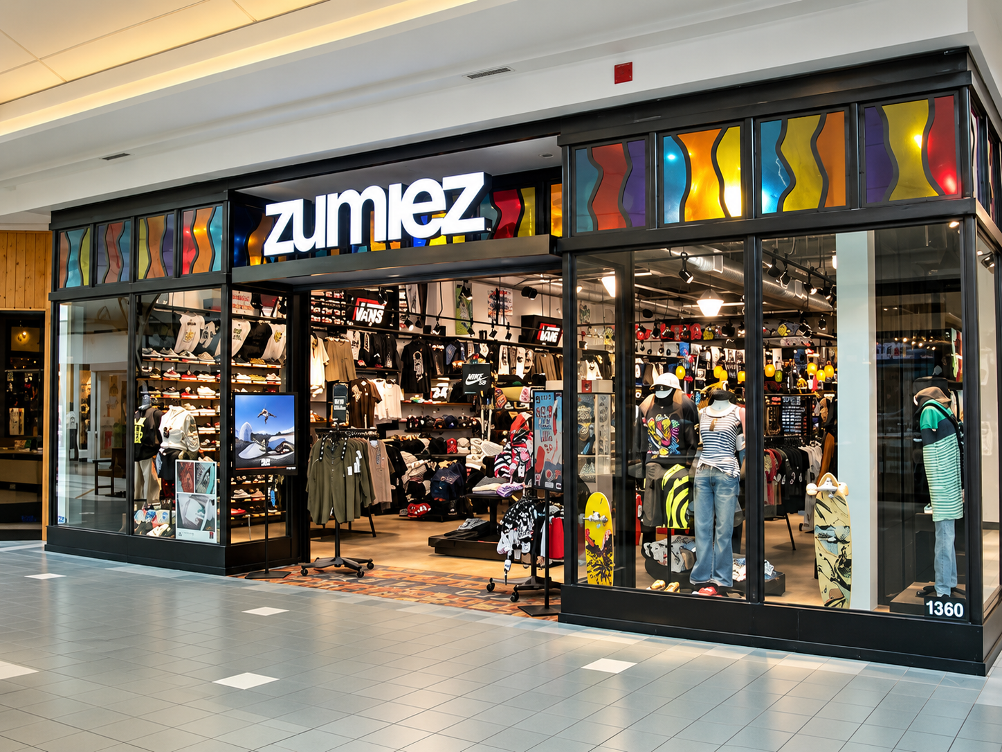 Zumies retail interior architecture project