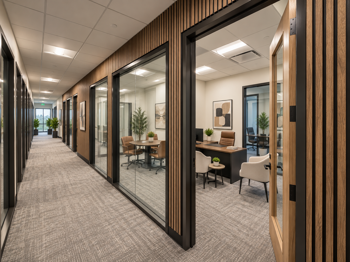 Greenlake Energy office interior in Austin, Texas