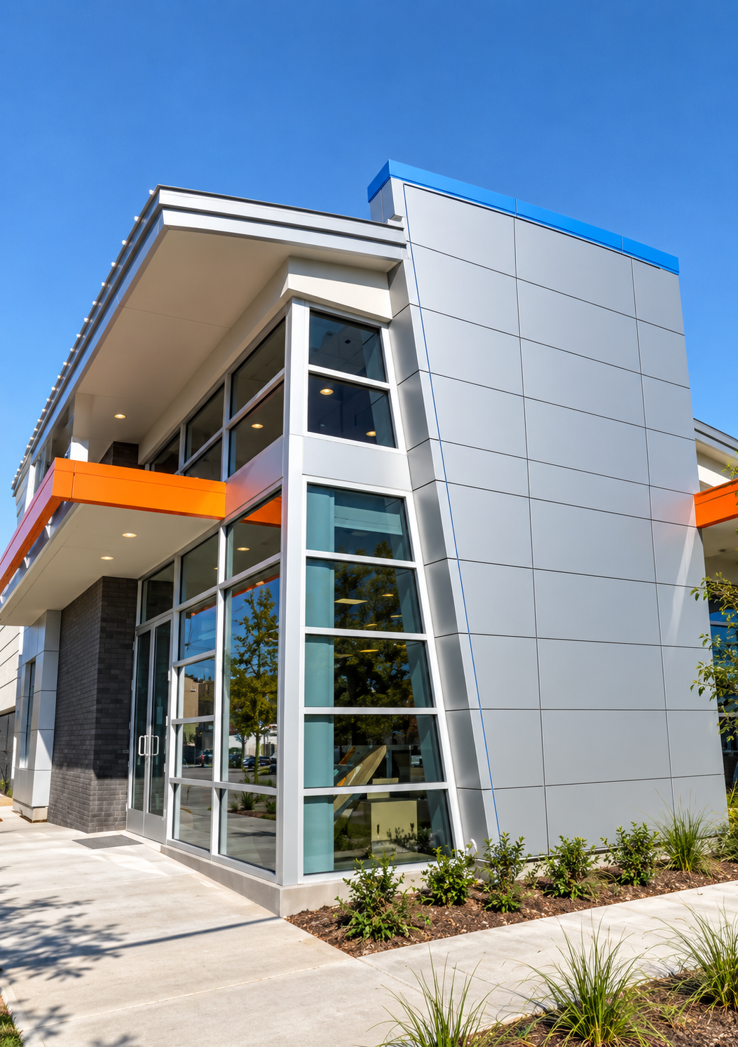 Stand alone commercial building design in Dallas, Texas