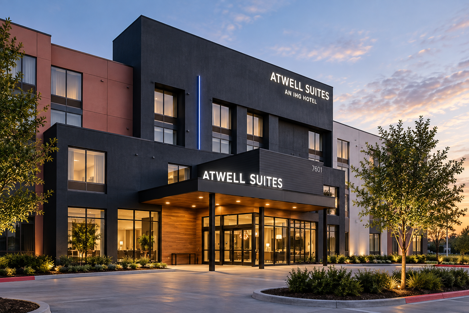 Here is exactly what I would use:  Project	Alt text Atwell Suites Austin Airport
