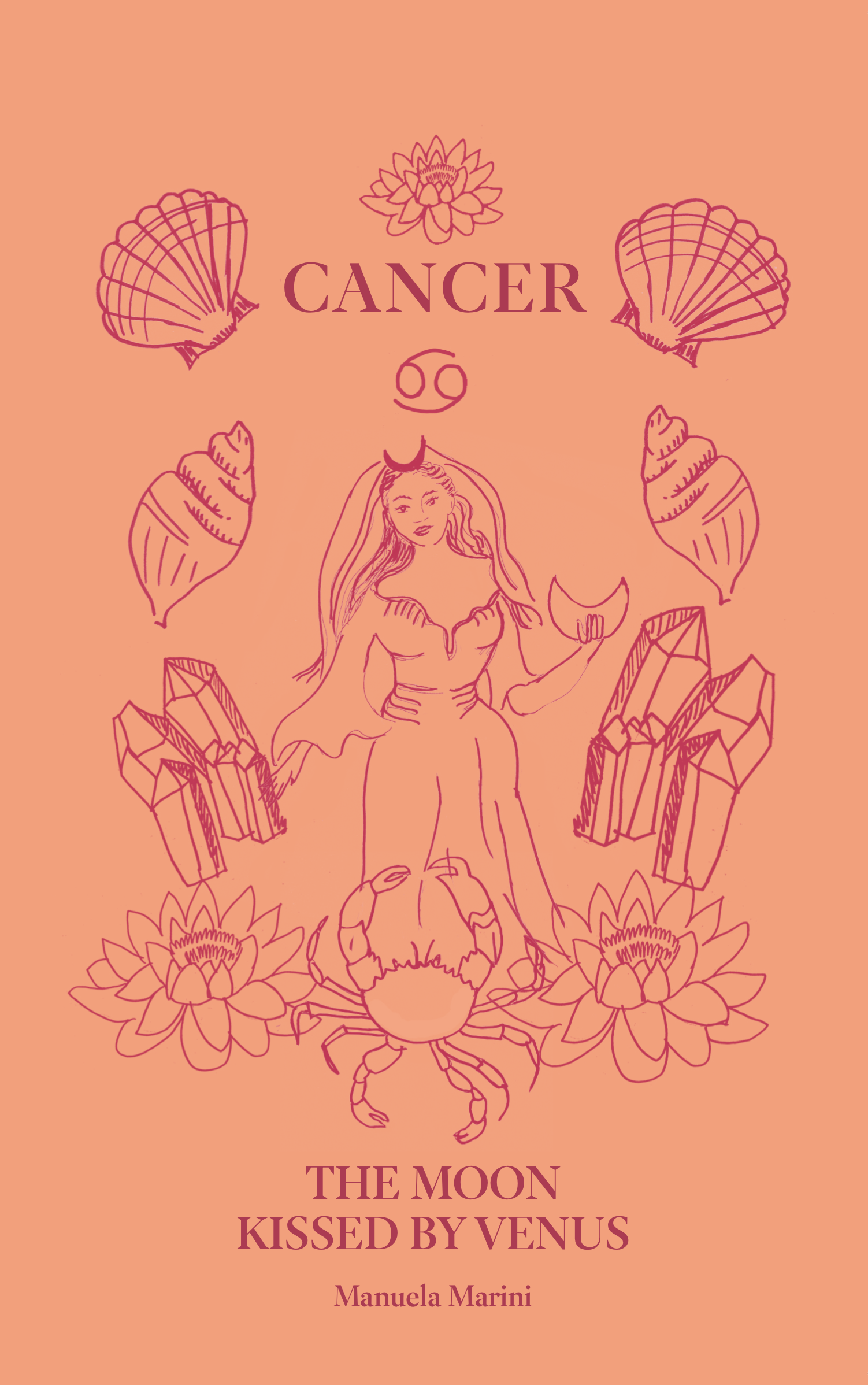 CANCER- THE MOON KISSED BY VENUS