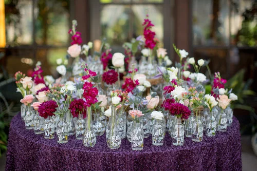 InStyle Weddings Feature: Make Your Escort Card Table a Design Focus
