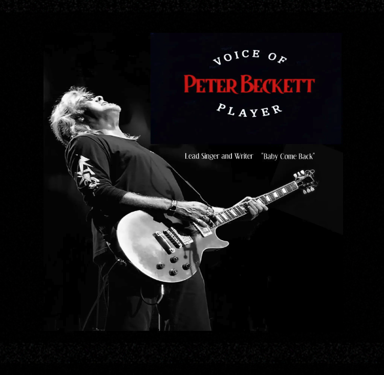 Peter Beckett - "Baby Come Back"