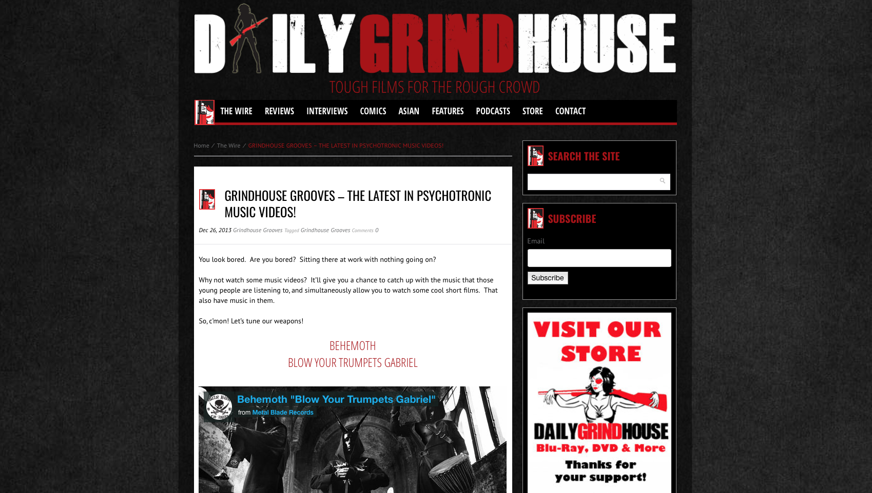 DAILYGRINDHOUSE.COM - I FEEL ALIVE