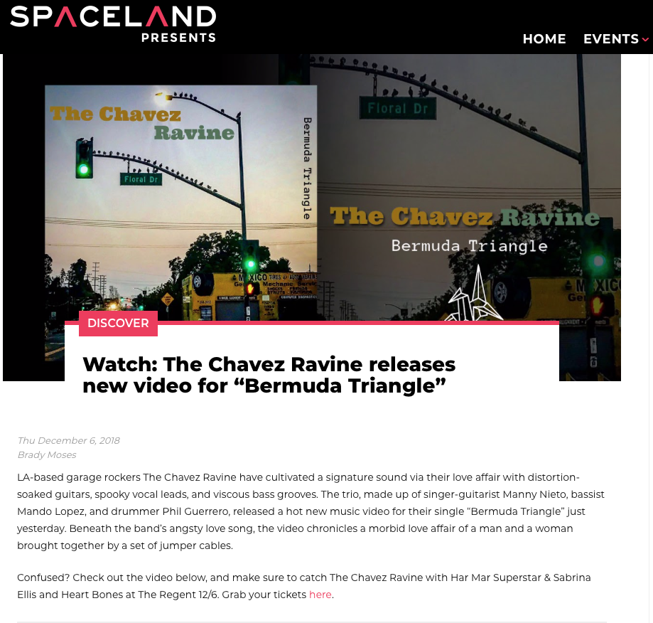 SPACELAND PRESENTS - BERMUDA TRIANGLE