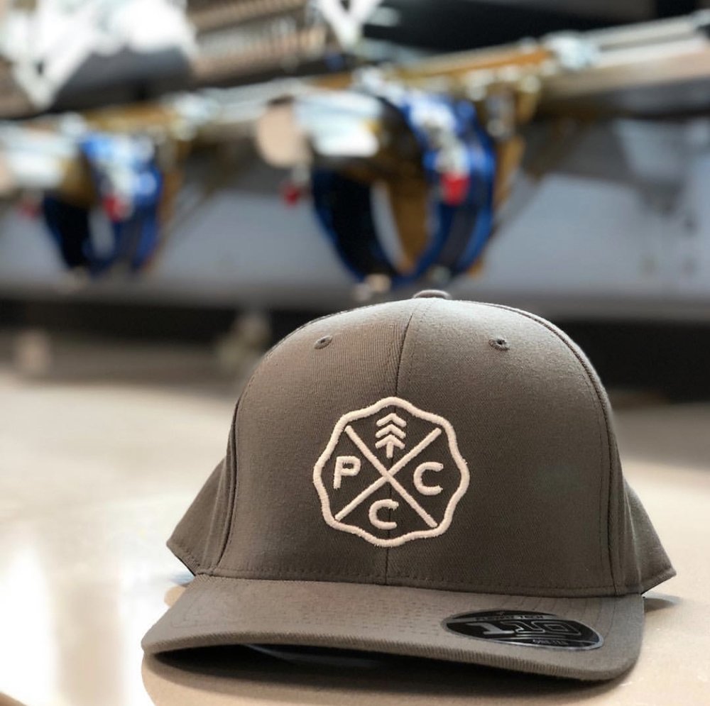 PCC 3D Embroidered FlexFit Hat — Pine Curtain Customs